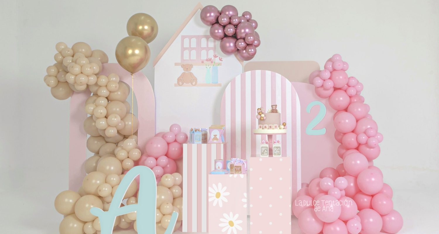 decoración baby con paneles